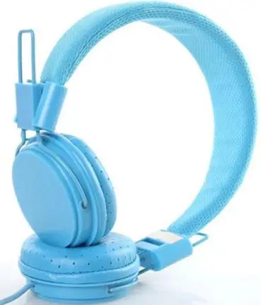QIUBOSS Wired Headband 10color Kids Extender Ear Headphones XN005