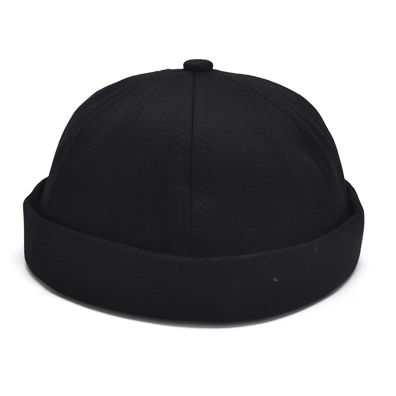 Sombrero ajustable sin mangas para mujer gorra de motero de marinero Docker gorro informal con lazo de Calavera sombrero liso Navy Blue Sombrero ajustable sin mangas para mujer gorra de motero de marinero Docker gorro informal con lazo de Calavera sombrero liso Navy Blue