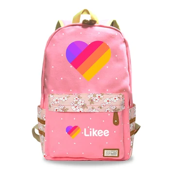 

Laptop Backpack with Likee Multi-color Design Backpack boys girls Likee School Backpack Men and Women Travel Backpack Gift