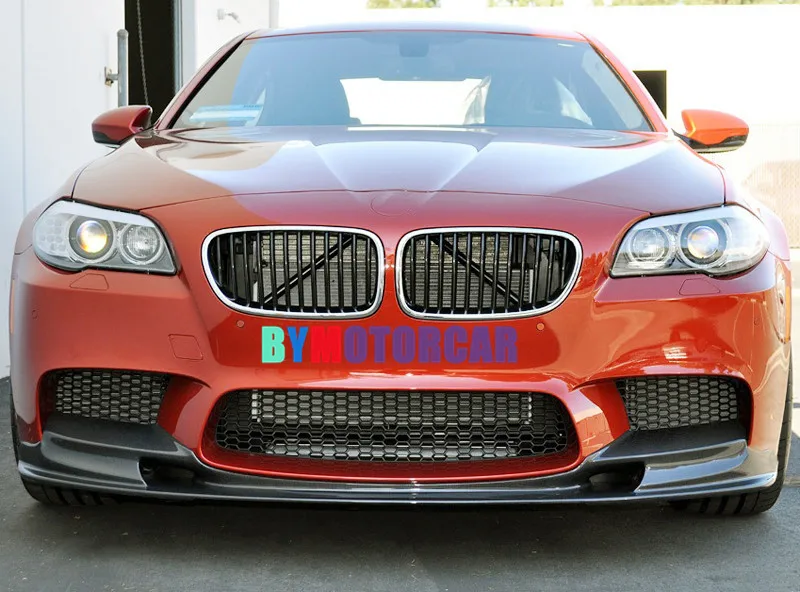3 D стильный передний спойлер из углеродного волокна для BMW 5 Series F10 M5|Амортизаторы|