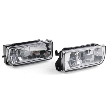 

DHBH-Front Bumper Fog Lights Lamp Clear Lens 63178357389 for -BMW E36 3-Series 92-98