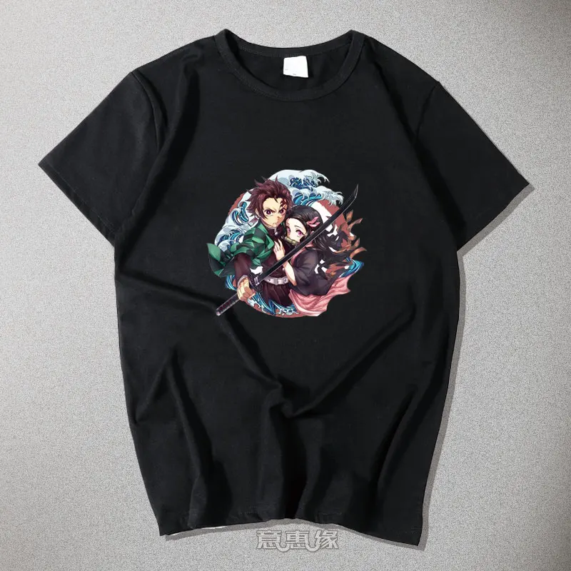 Аниме Demon Slayer: Kimetsu no Yaiba Agatsuma Zenitsu футболка для косплея для мужчин и женщин Kamado Tanjirou короткий рукав Футболка унисекс