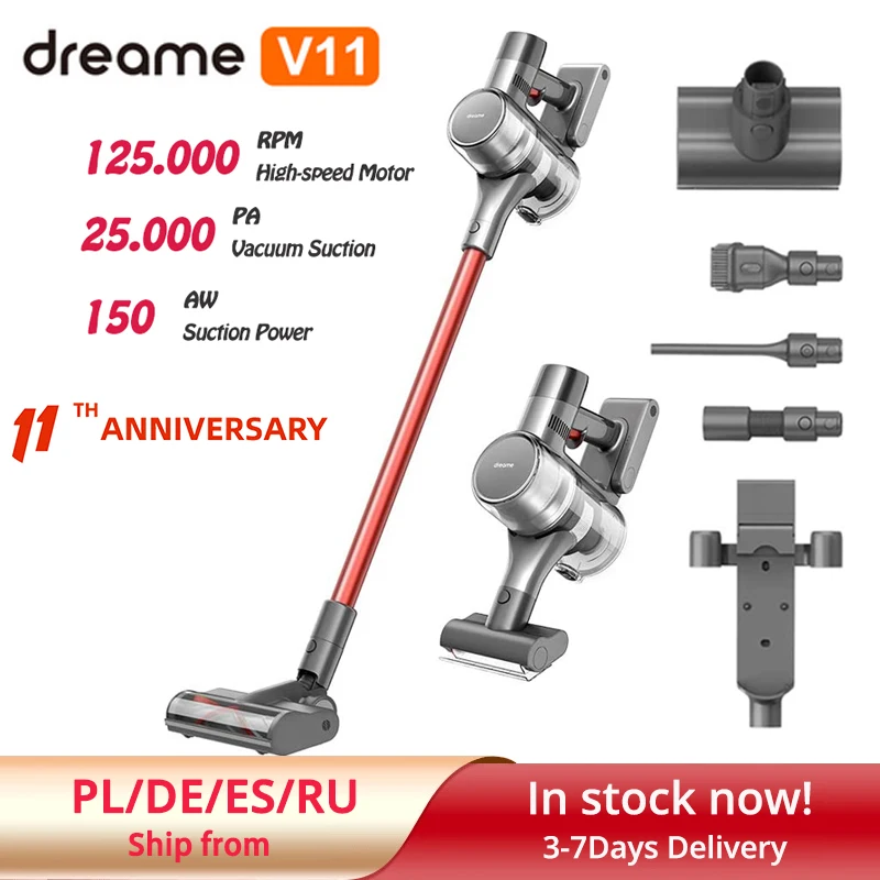 Dreame T20 Cordless Handheld Vacuum Cleaner 25Kpa Powerful Suction 70 mins Runtime 5stage