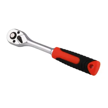 

SP 011 Chrome vanadium steel 1/2" Drive Socket Ratchet Wrench 10" Quick-Release Composite Offset Ratchet 72-Tooth Oval Head