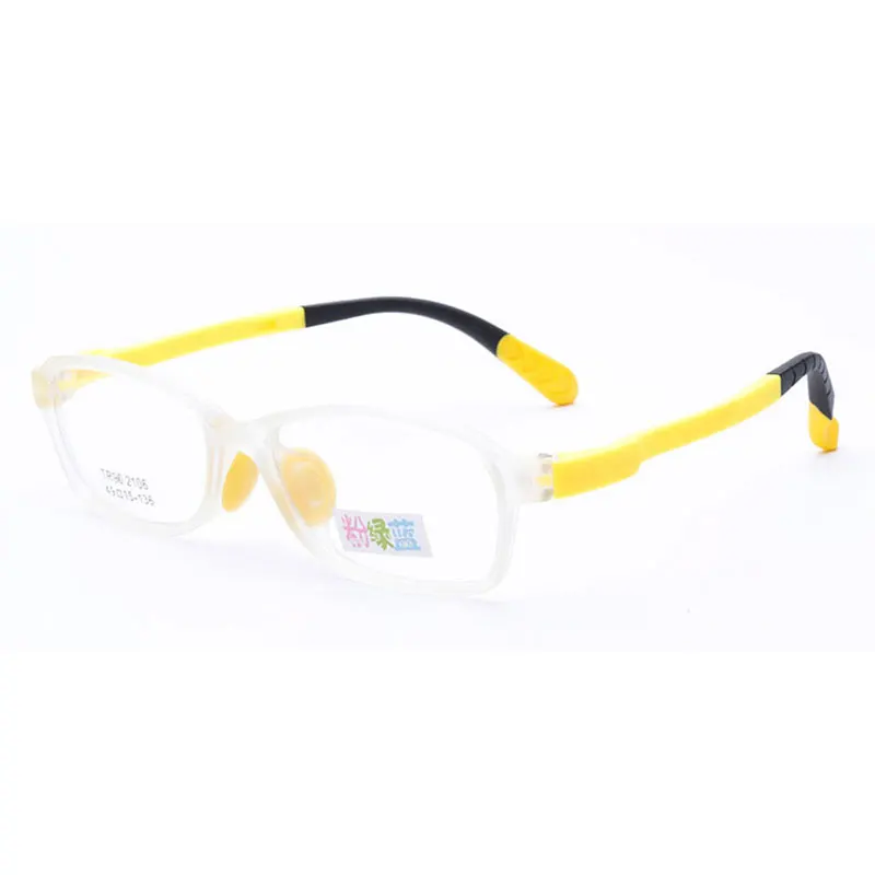 S2106 детские очки оправа для мальчиков и девочек оправа для детских очков гибкие качественные очки для защиты и коррекции зрения - Цвет оправы: C5