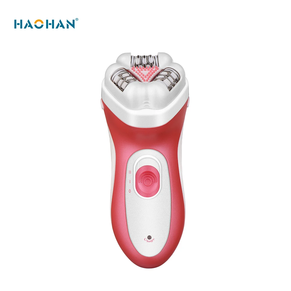 

2 in 1 Rechargeable Precise Hair Removal Head Shaver Trimmer Blade Washable Electric Epilator for Women Tweezer ShaverHigh Power