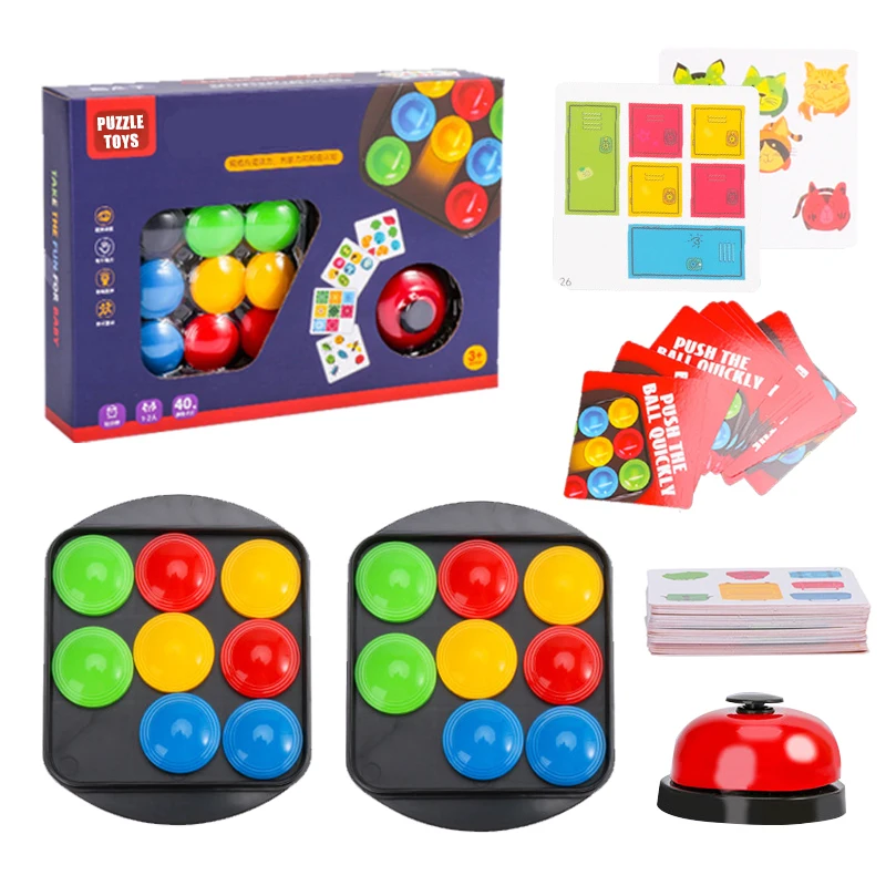PROD 1005002561152179 Kids Educational Color Classification Tabletop
Game Toy Board Memory Reasoning Game Logical Thinking Training
Educational Toys