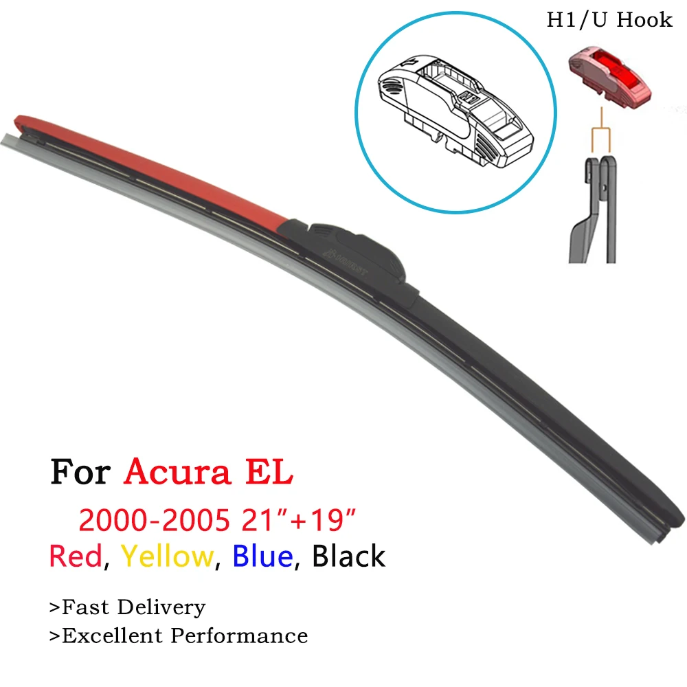 Разноцветные щетки стеклоочистителя HESITE для Acura EL 2005 аксессуары 21 + 19 дюймов