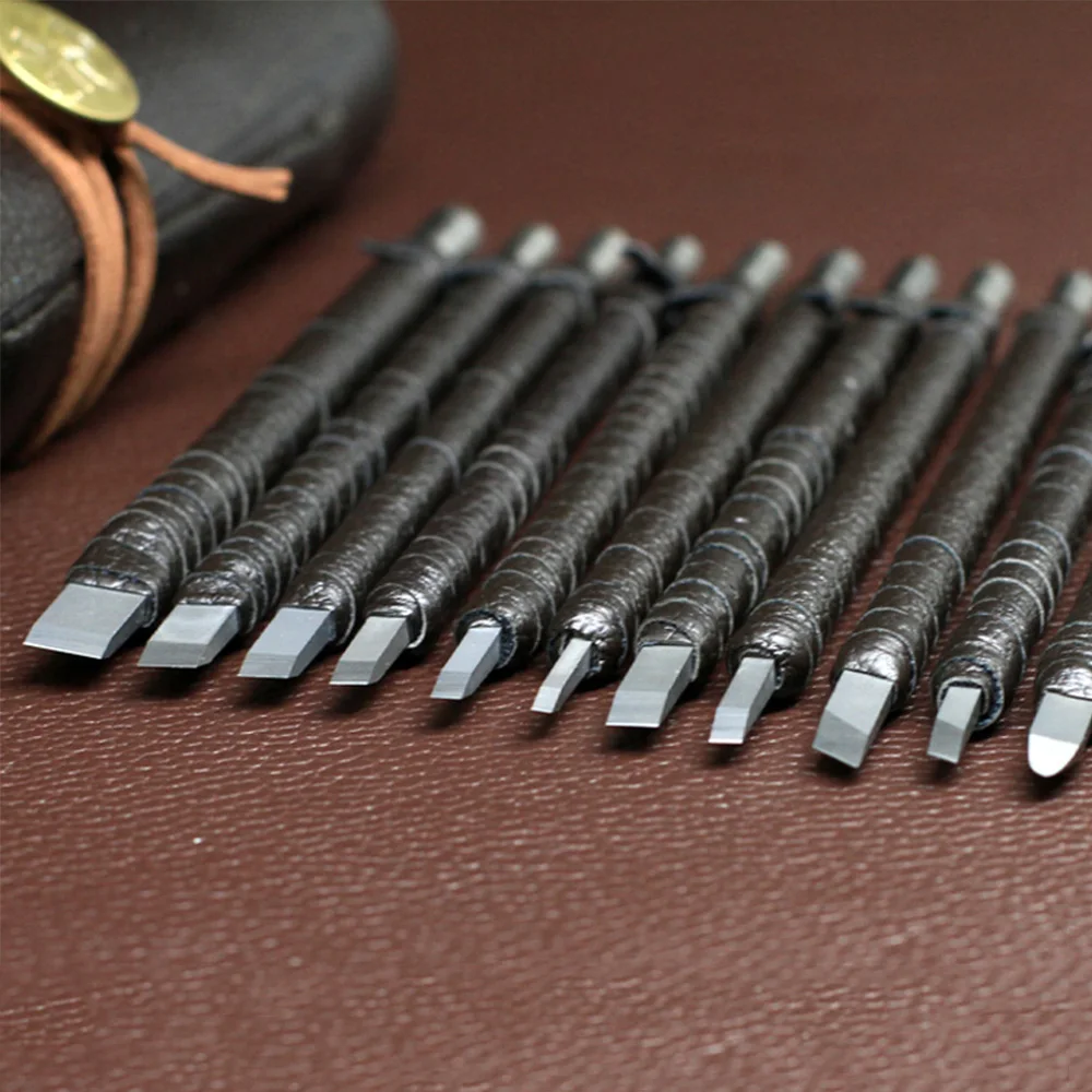 Coltello Da Taglio Per Guarnizioni In Acciaio Al Tungsteno Inglese Cinese Nome Timbro Legno Pietra Carta Calligrafia Sigillo Per Principianti Strument