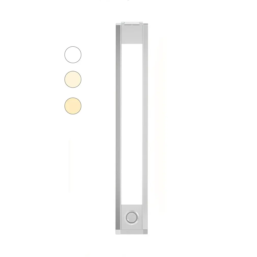 

Infrared Body PIR LED Motion Sensor Light USB Charging Night Light Wall Lamp For Kitchen Cabinet Bedroom Closet