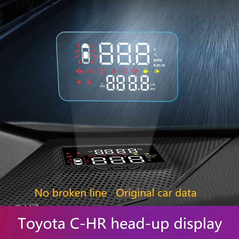 Автомобильный проекционный дисплей для 2020 Toyota 5 го поколения RAV4 HD Проекционный HUD