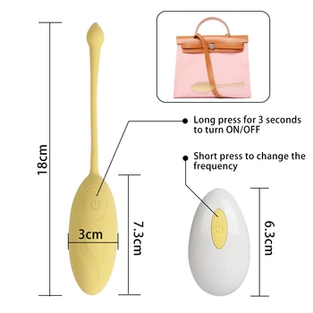 Sex Egg Vibrator for Women Strong Shock Jumping Egg Anus Clitoris Nippel Massage Sex Tools Wireless Remote Vaginal Ball SexoShop 5