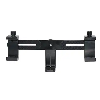 

Universal 360 Rotation Triple Extension Bracket for Live Broadcast Phone Holder Mount Tripod 1/4 Screw Hole for iPhone Xiaomi