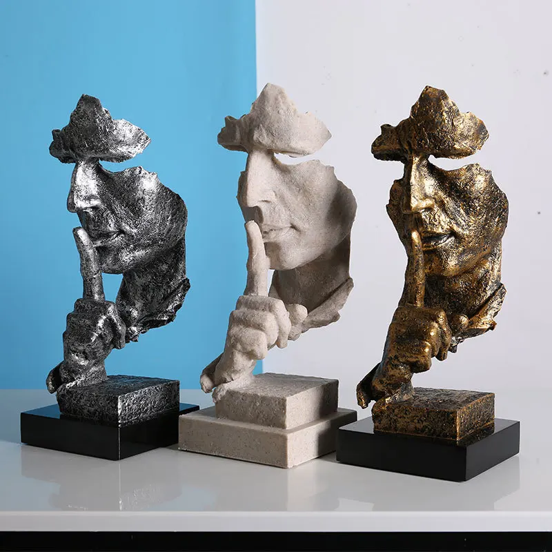 Скандинавский стиль портретное исследование украшение для гостиной тумба