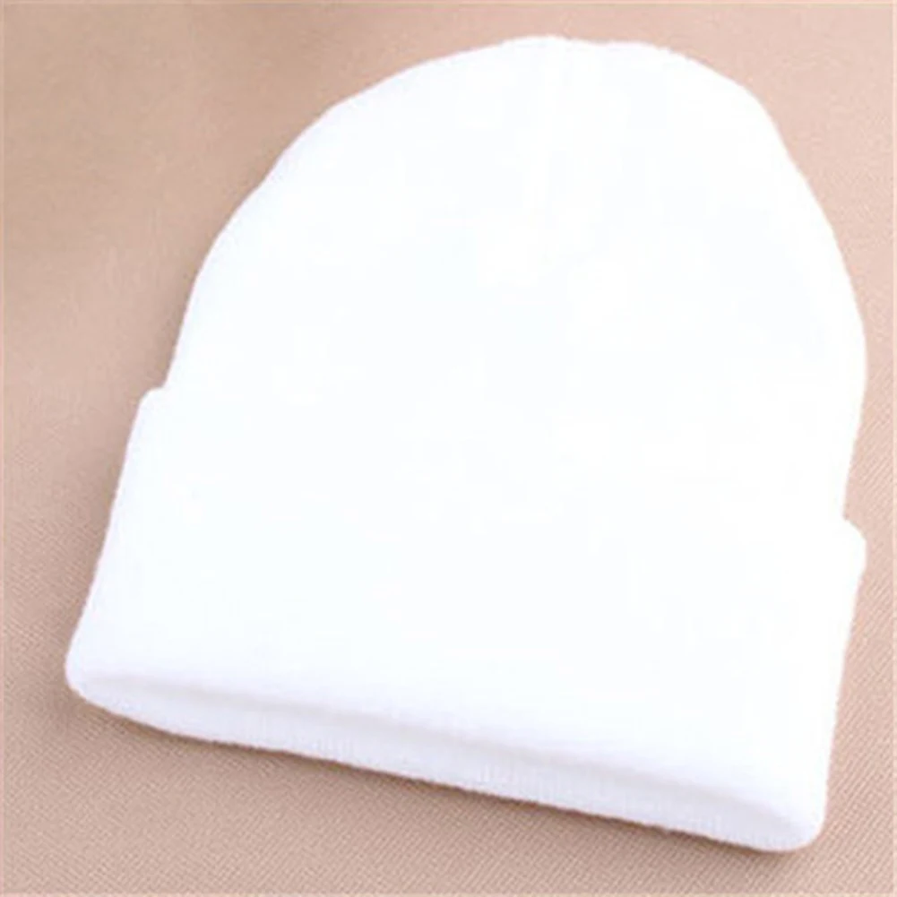 designer skully hat Thread Knitted Hat Warm Cap Unisex Fluorescent Outdoor Durable Comfortable Fashion Casual Men Women Black Beanie Winter Hat ski beanie