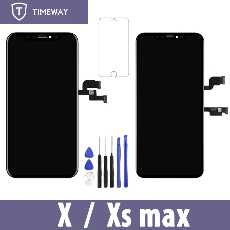 

For iphone X XS Max LCD Display Screen For Tianma AMOLED OEM Digitizer with Touch Screen Assembly For iphone X XS MAX LCD Screen