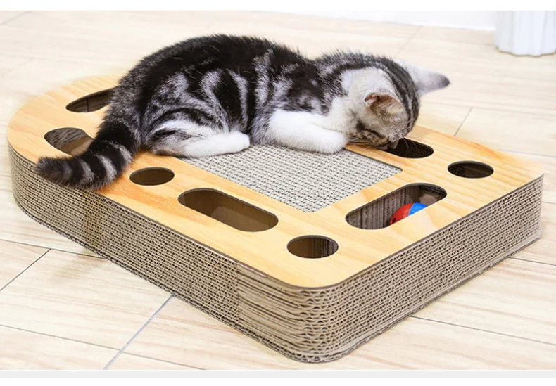 Cat Toy Funny Interactive Kitten Fidget Ball Turntable