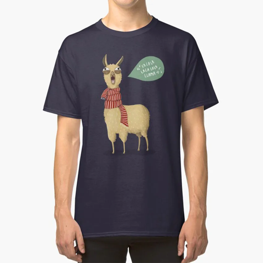 Christmas Holiday Llama T-Shirt Christmas Holiday Lama Vacanze Di Natale Alpacca Animal Funny Carol Singing