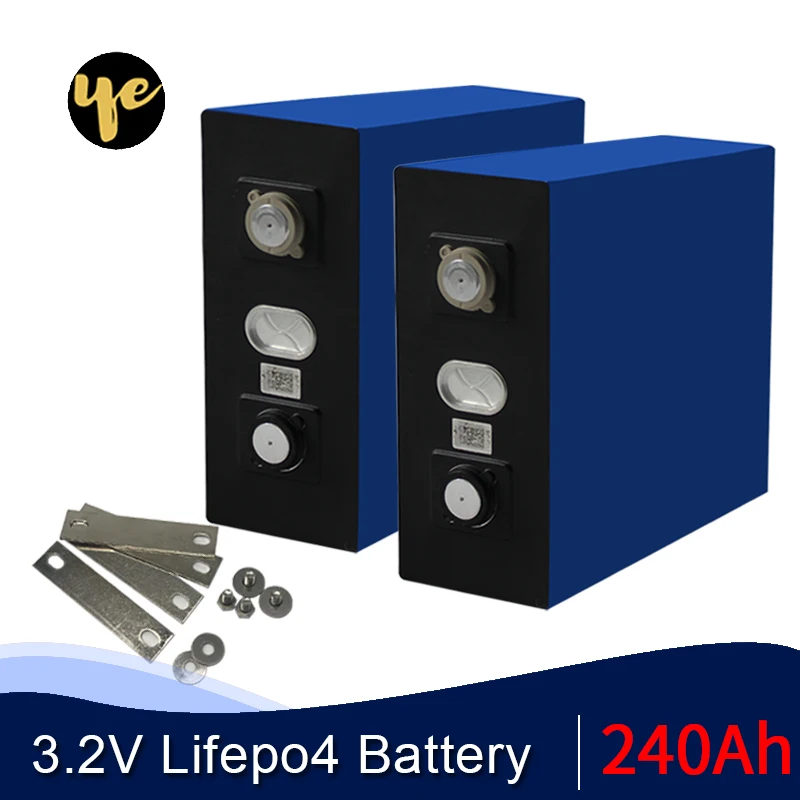 4 шт./лот 3 2 V lifepo4 батарея 240AH литий железо фосфат элемент для аккумуляторной