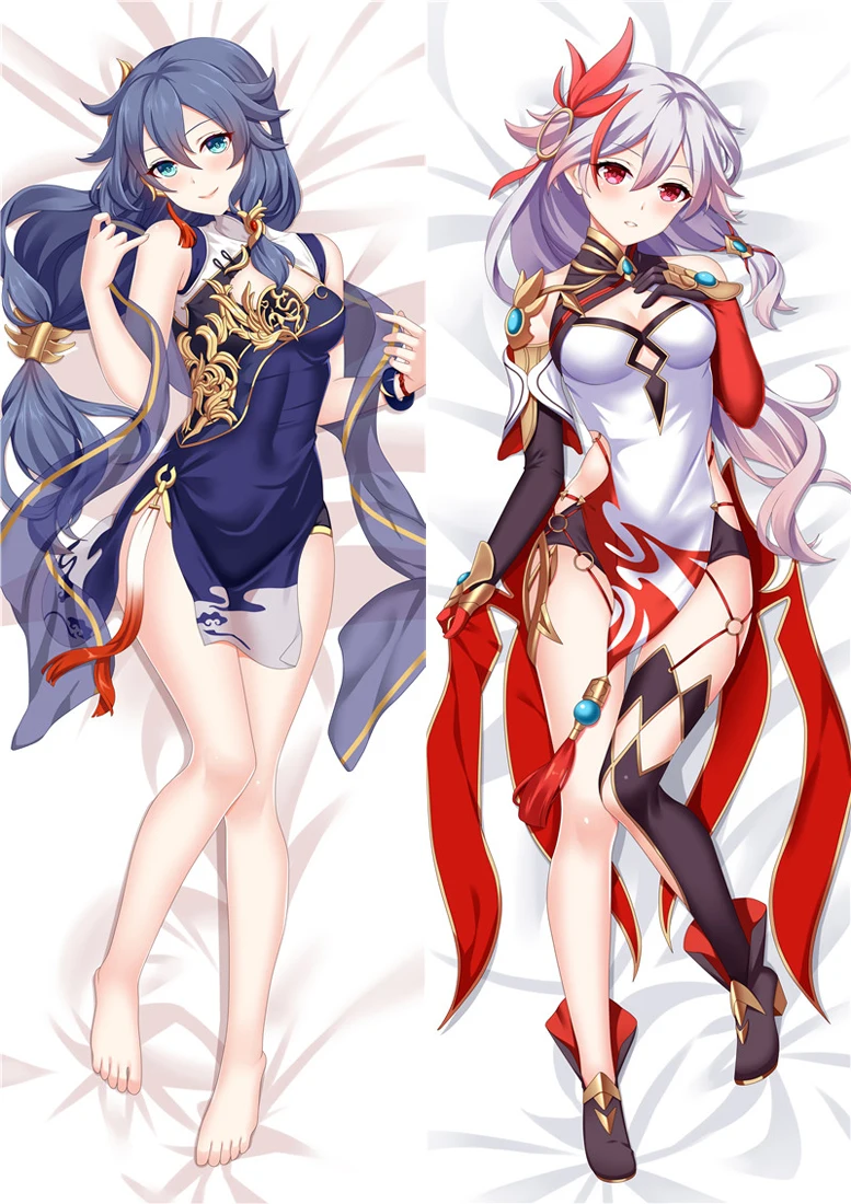 Аниме Honkai Impact 3rd Dakimakura Чехол персонажи Райден Мэй и киана каслана Болстер чехол Benghuai Xueyuan обнимает Наволочки Чехол - Цвет: S19