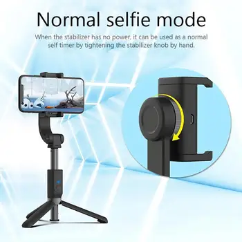 

Adjustable Phone Handle PTZ Stabilizer Portable Sport Universal Self Timer Mobile Phone Anti-Shake Selfie Stick for iOS Android