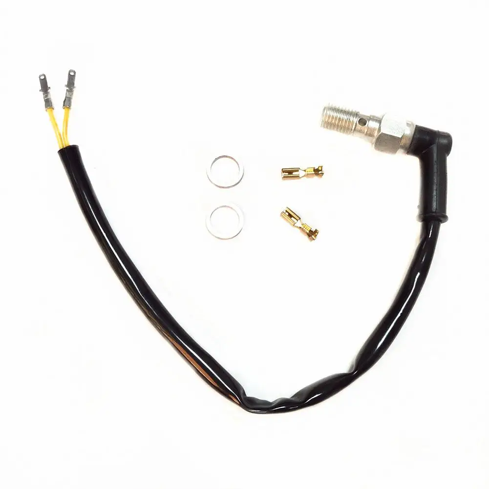 Motorcycle Hydraulic Brake Light Switch Cable Brake Light Banjo Bolt
