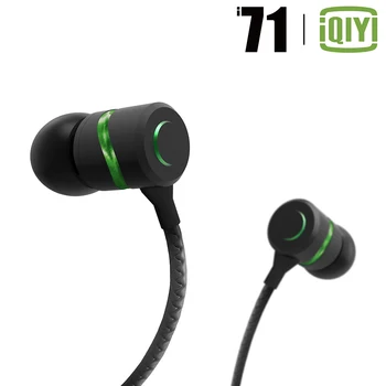 

i71 In Ear Earphones 3.5mm Port 1.2m Length Wired Hi Fi Headphones Stereo Earbuds Music Metal Mic for All Phones EA33
