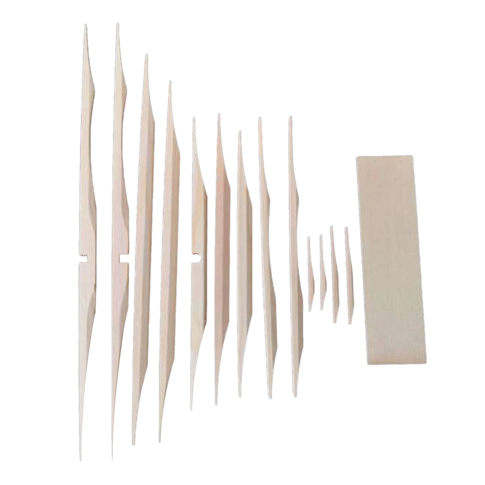 Spruce Brace Wood Kit for Acoustic Guitar Luthier DIY Accessory Parts