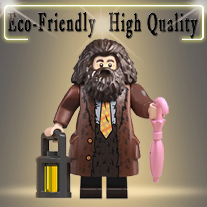 

Harryed potters Rubeus Hagrid Sirius Orion Fleur Delacour Salazar Slytherin Dumbledore Cornelius Building Blocks Baby Toy WM716