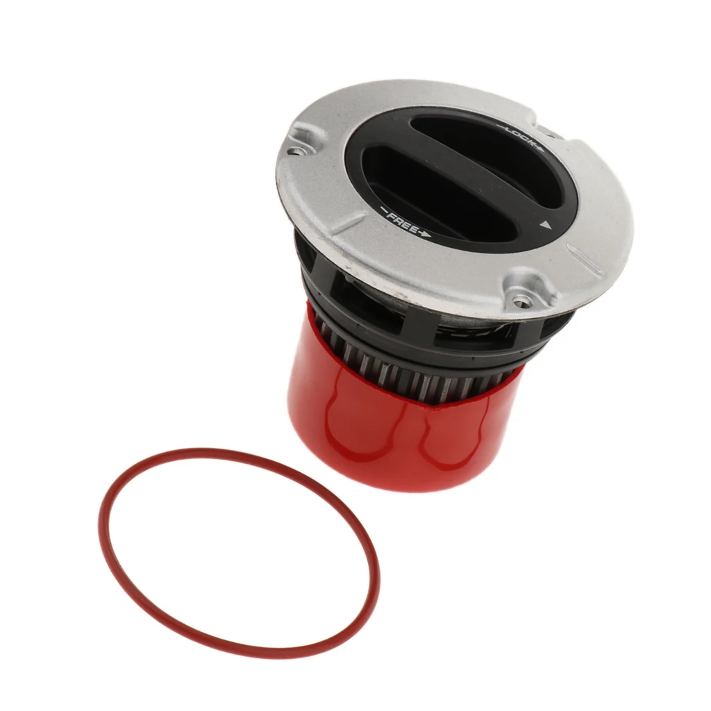 1 Piece Front Manual Locking Hub for Ford F250, F350, F450, F550 Super Duty 2005-10 AC3Z-3B396-A