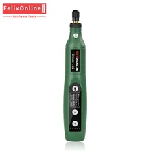 Perceuse électrique sans fil, 5 vitesses, stylo à graver réglable, coupe, polissage, perçage, outil rotatif avec accessoires Dremel
