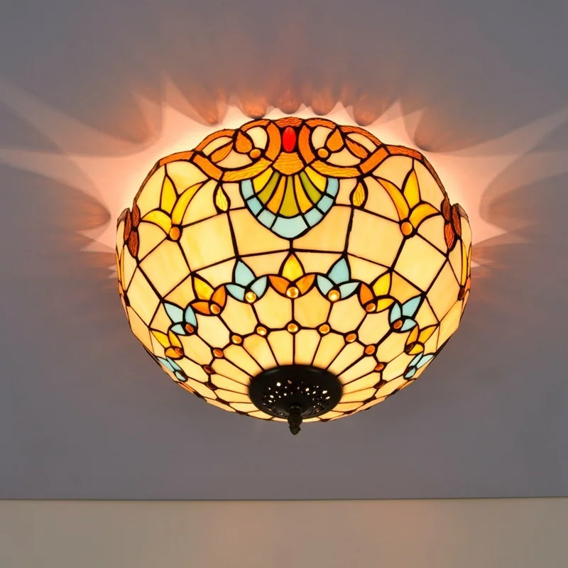 

cm European baroque color restoring ancient ways glass restaurant corridor corridor bathroom bedroom absorb dome light