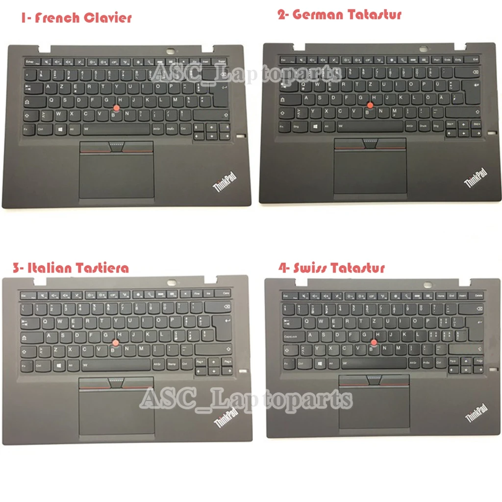 GAOCHENG Laptop PalmRest&Keyboard for Lenovo ThinkPad X1 Carbon 3rd Gen 2015 Netherlands NL 00HT319 00HN964 SN20G18584 with Touchpad