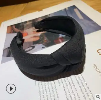 11 36 шт./лот DIY простой мульти Галстук Узел Полный 3D чистый цвет повязки на голову французский губка головных повязок инструмент для укладки аксессуар HA1691 - Цвет: 11