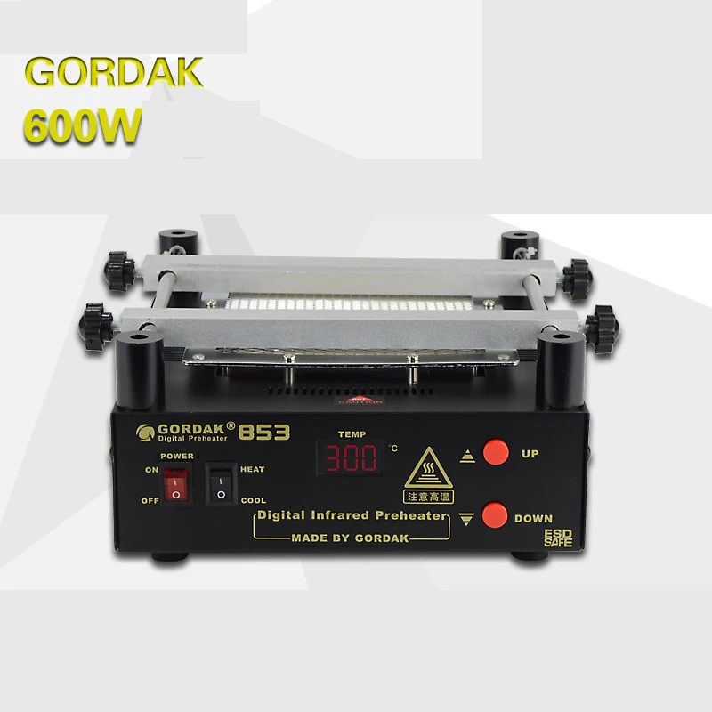 GORDAK 853 Высокая мощность ESD BGA паяльная станция PCB preheat и Распайка IR preheating