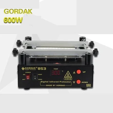 GORDAK 853 Высокая мощность ESD BGA паяльная станция PCB preheat и Распайка IR