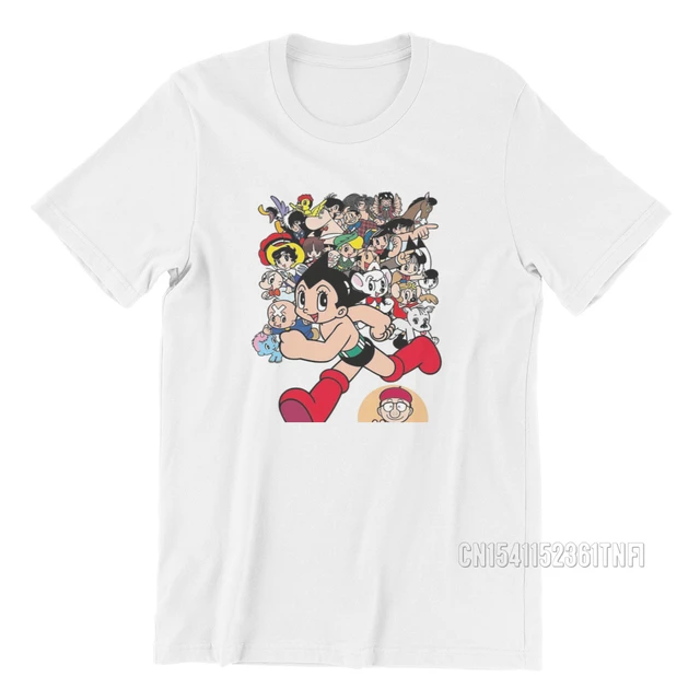 Evintage Astro Boy Mighty Atom 3D Hologram Tezuka Productions T-shirt Tee  Shirt Unique Streetwear