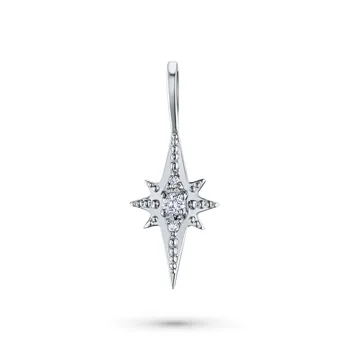 

Pendant made of white gold with diamonds e0901pd04200727