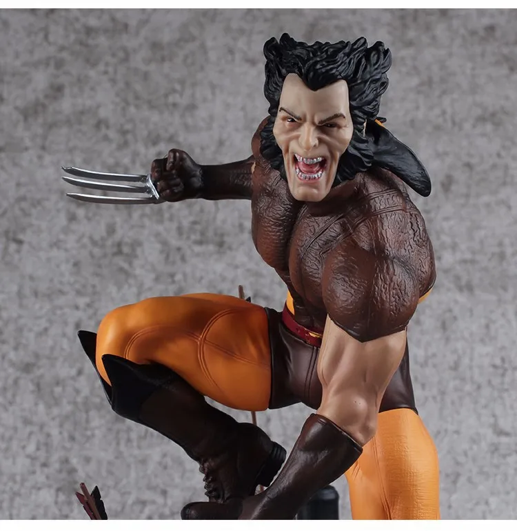 

Five-Star Anime Statue Decoration Scene X-Men Wolverine Accessories Replaceable Plug Full Height about 10-Inch Boxed