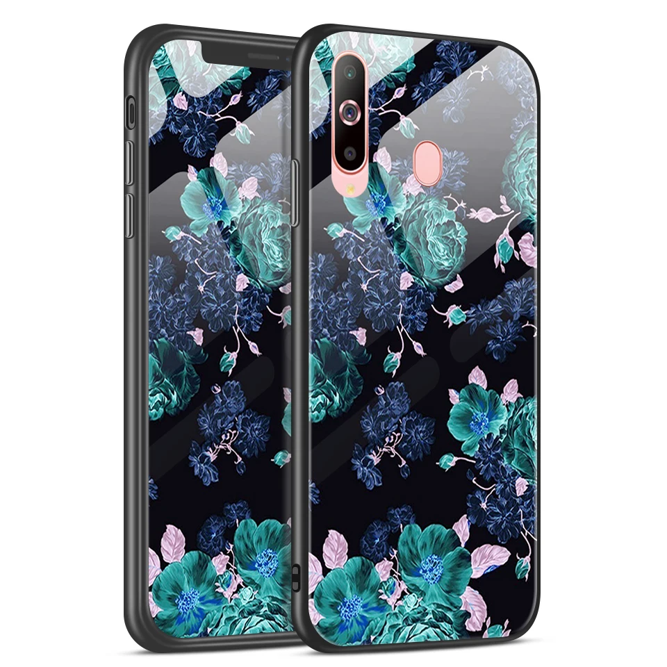 Чехол из закаленного стекла для samsung Galaxy A6S A8S A9S, противоударный силиконовый чехол из ТПУ для Galaxy A9, SM-A920F, чехлы для телефонов - Цвет: W160