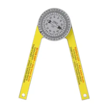 

High Precision Protractor ABS Inclinometer Goniometer Level Angle Gauge Dial Ruler Woodworking Measuring Instruments