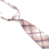 34 Color College Striped Plaid Tie Set School Professional Uniform Girl Necktie Cute Waitress Staff Bowtie Shirt Accessories ► Photo 2/6