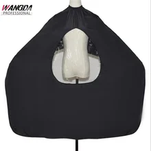 

Professional Hairdressing Apron Transparent Window Waterproof Cloak Hair Cutting Apron Shawl Hair Dyeing Apron Hair Styling Tool