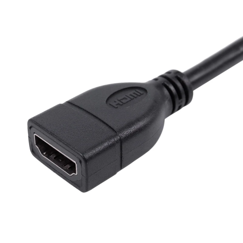 Hdmi мама-папа левый угол Удлинительный кабель ТВ ведущий 2,0 высокоскоростной Ethernet 3D Full Hd 1080 P-Поддержка всех Hdmi устройств 50 см