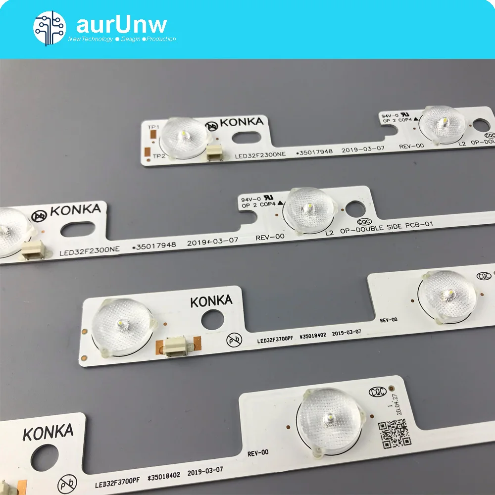 4 шт./лот ЖК-подсветка для Konka LED32F3700PF 35018402 35017947 6V Новинка | Лампы и освещение