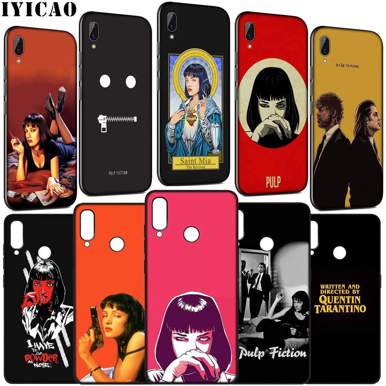 Мягкий силиконовый чехол IYICAO для Huawei Y9 Y7 Y6 Prime 2019 Honor 20 10 9 9X 8C 8X 8 Lite 7C 7X 7A Pro |
