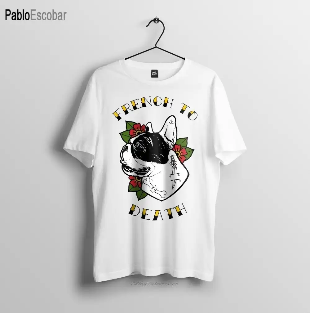 フレンチブルドッグ セーラージェリー タトゥー風のデザインファッション服メンズ Tシャツ新 3d プリントクール攻勢シャツ Tシャツ Aliexpress