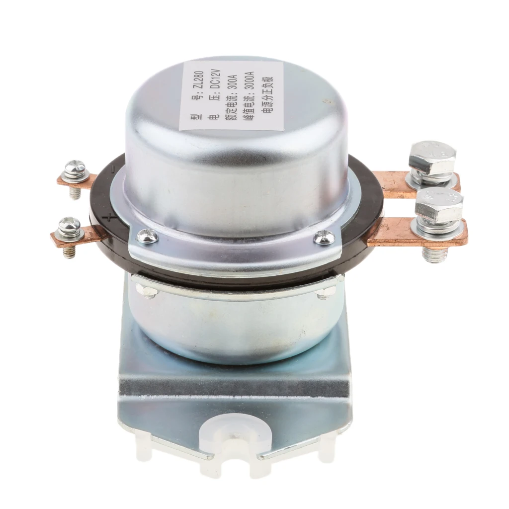 300A Automotive Starter Relay Battery Disconnect Isolator Switch Solenoid