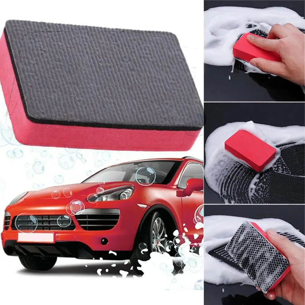 Car Wash Cleaning Magic Clay Bar Pad Block Mitt New Sponges Car Wash