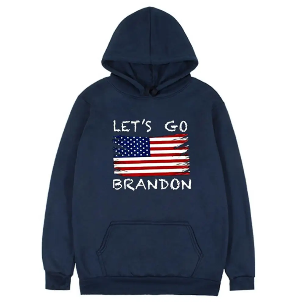 

Let's Go Brandon Hoodies 2021 Early Winter Warm Long Sleeved Pullover Personality Letters Hoodie Breathable Skin-Friendly Top